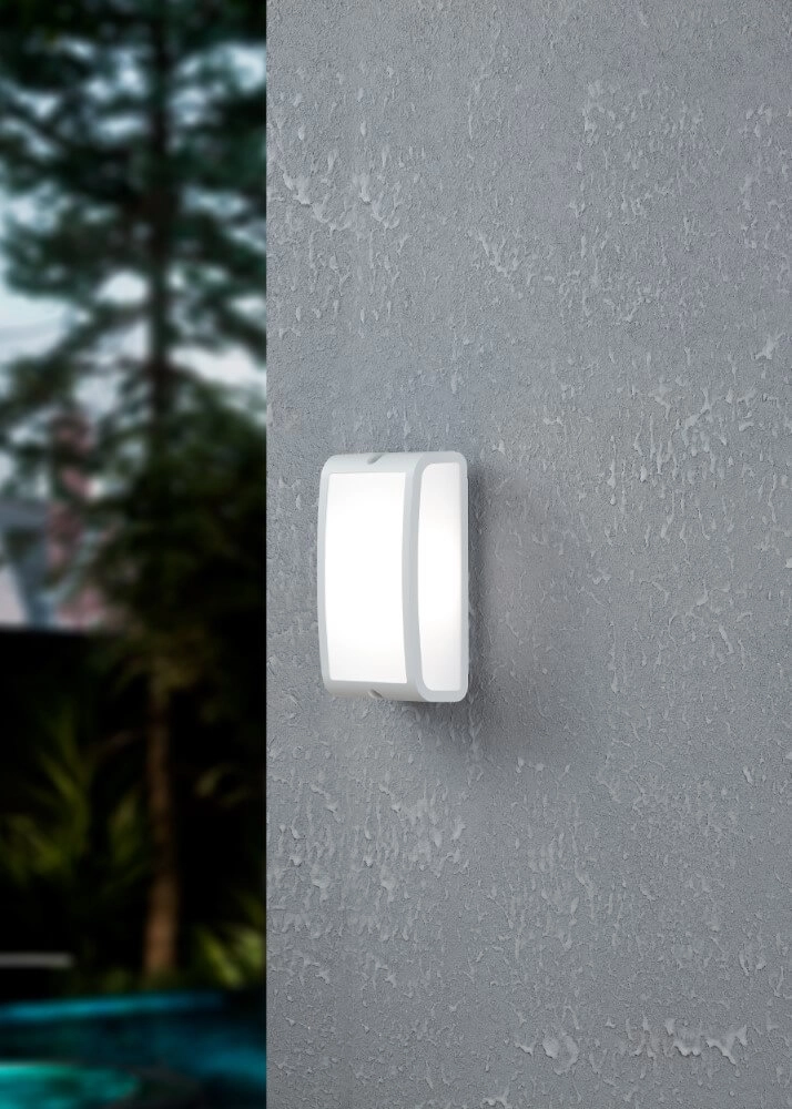 Design buitenlamp Camarda wit - met led Eglo 9008606261895