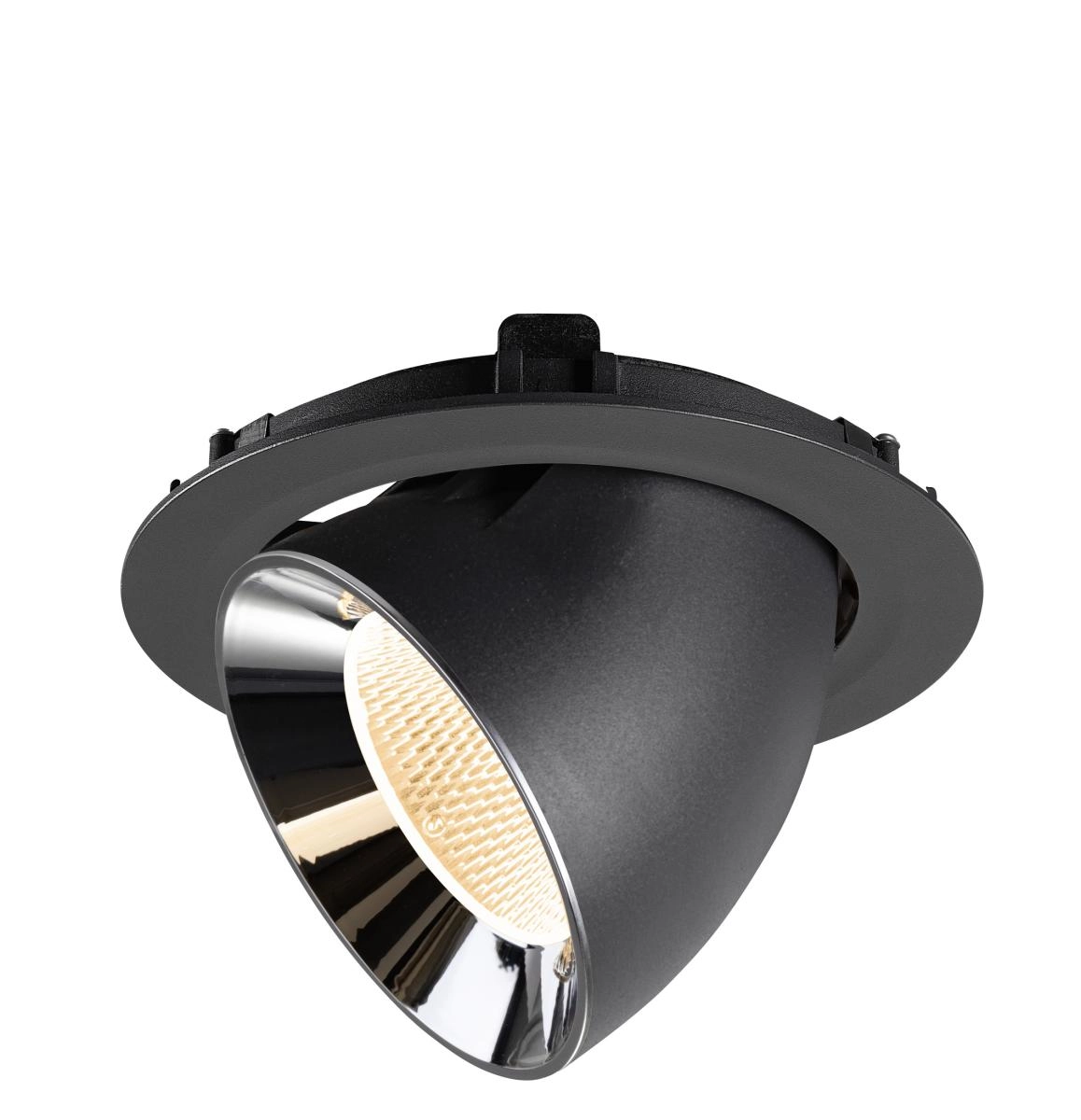 Inbouwspot Numinos Gimble XL zwart/chroom 2700K - 20gr SLV 4024163308885