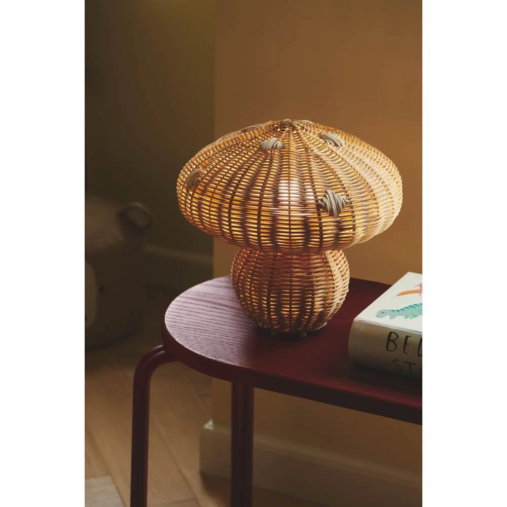 Rotan tafellamp Allie Ø 30cm Nordlux 5704924018794