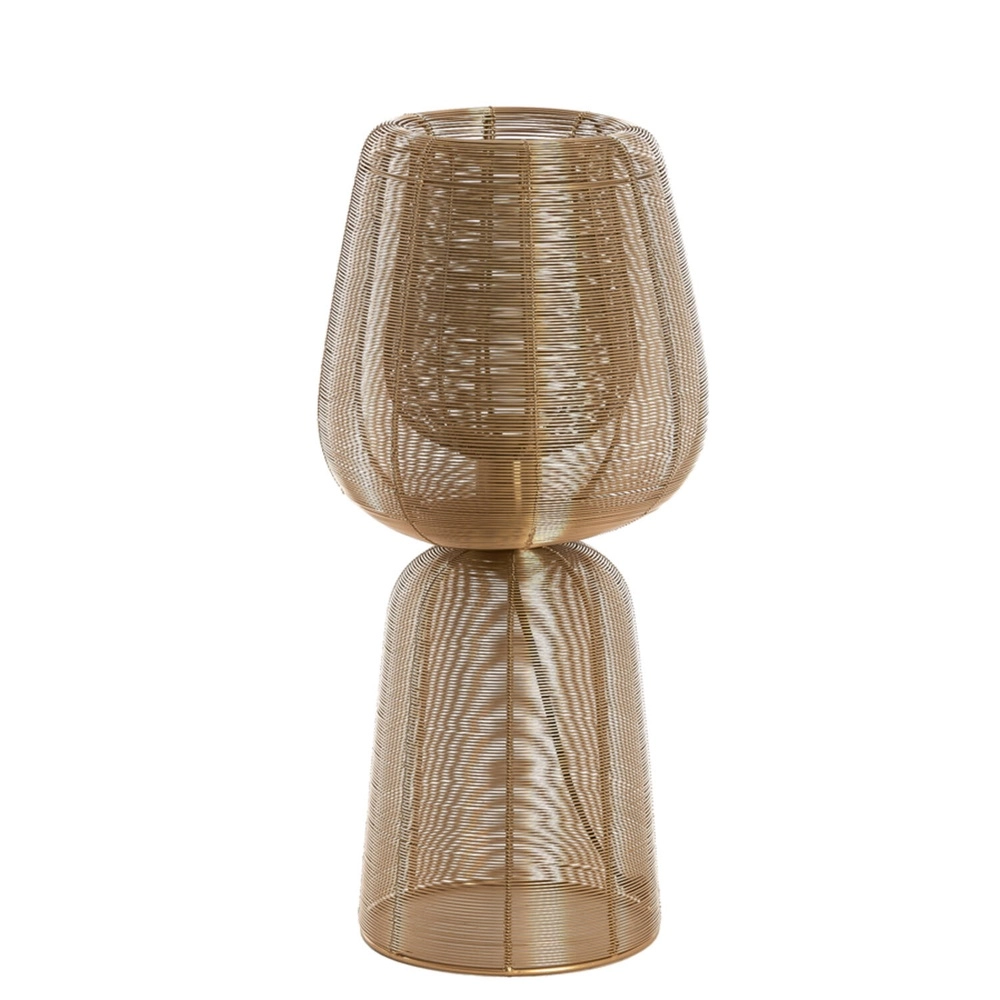 Tafellamp Aboso goud Ø 24cm