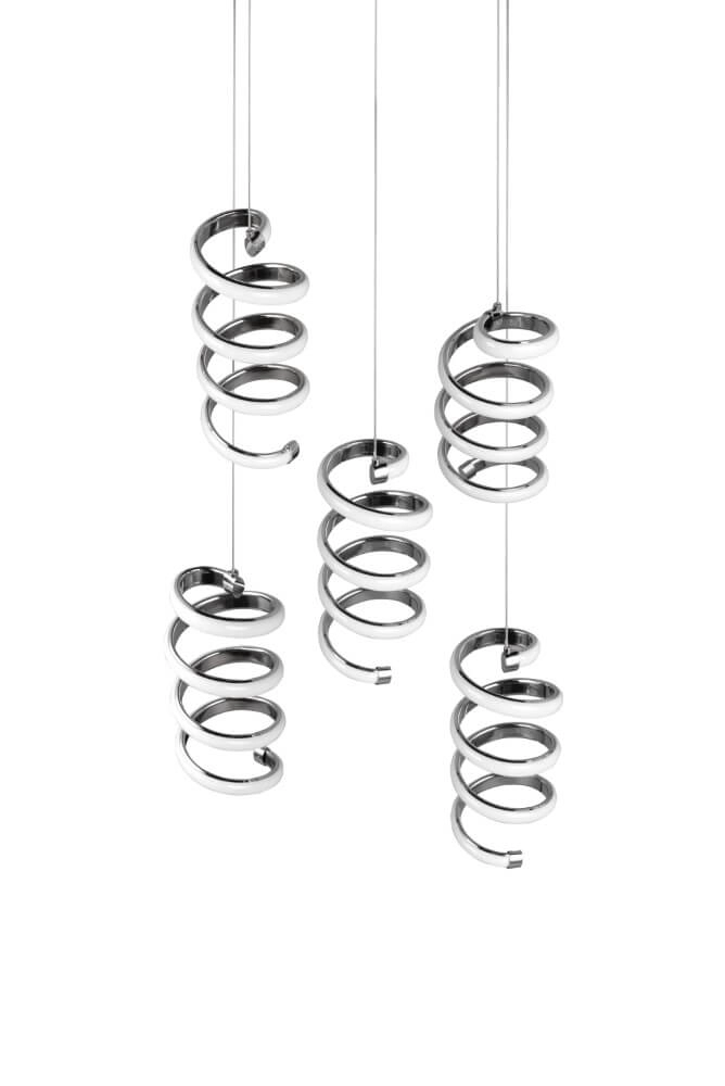 Hanglamp Laola 5-lichts Trio 4017807574029
