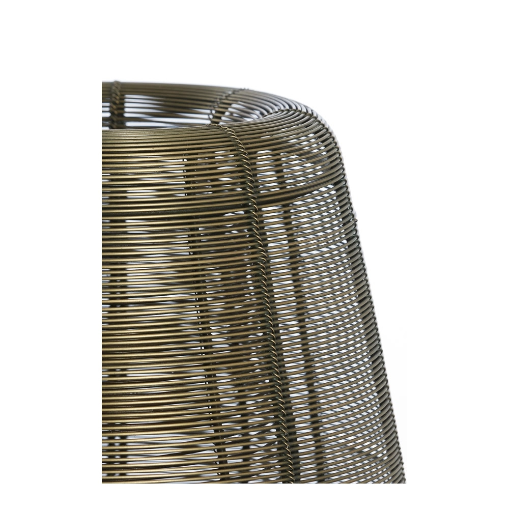 Tafellamp Aboso koper brons Ø 24cm Light & Living 8717807701581