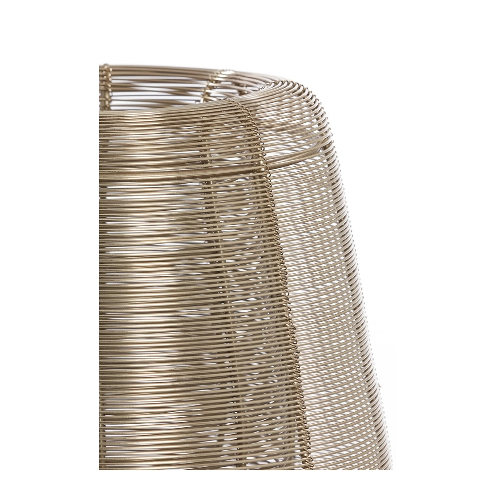 Tafellamp Aboso goud Ø 24cm Light & Living 8717807701635