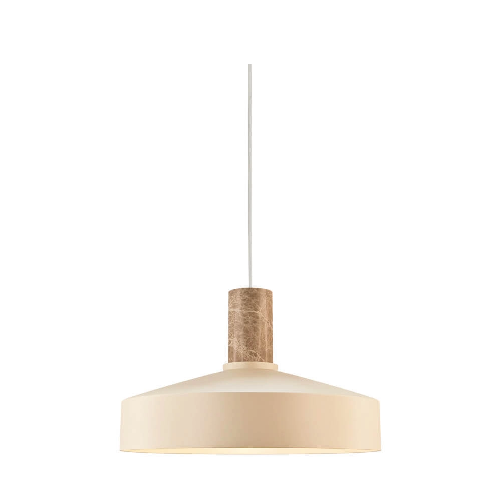 Hanglamp Elvas zand bruin Ø 37,5cm