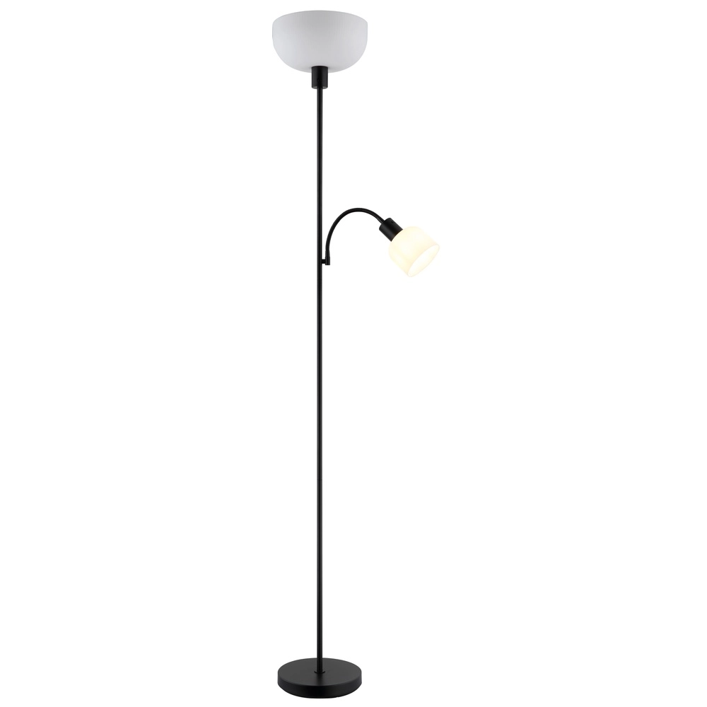Vloerlamp Hinton zwart Globo 9007371572427
