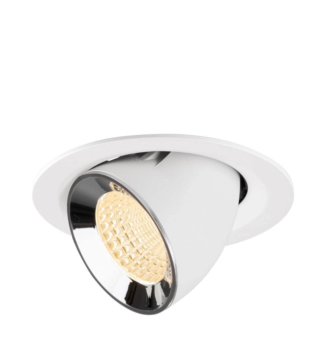 Inbouwspot Numinos Gimble M wit/chroom 2700K - 55gr
