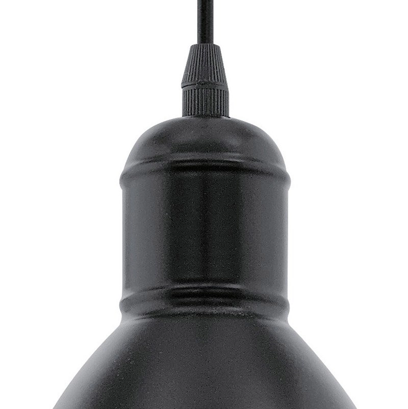 Hanglamp Priddy 4-lichts zwart Eglo 9002759494667