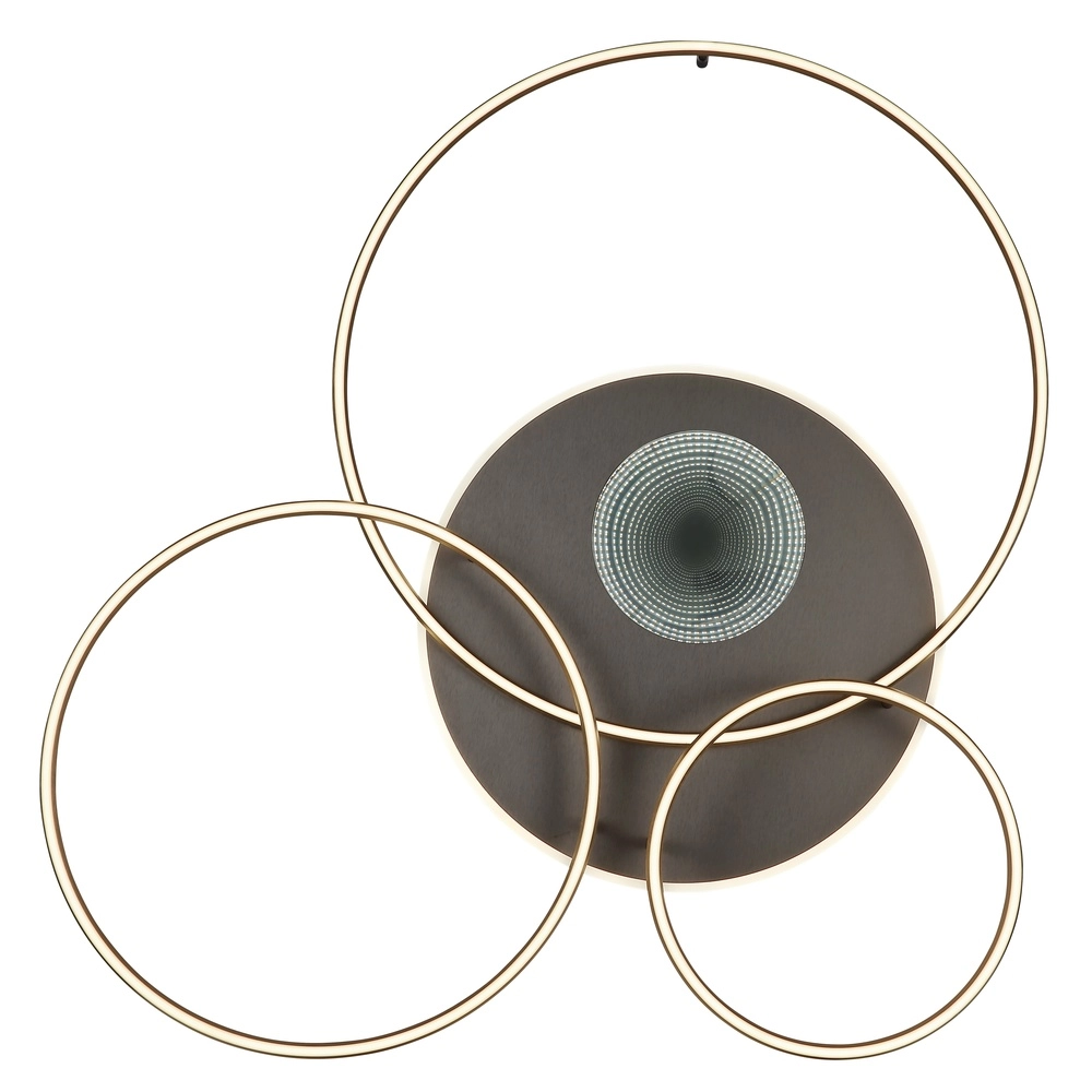 Moderne plafondlamp Invertina goud 126cm Globo 9007371453016