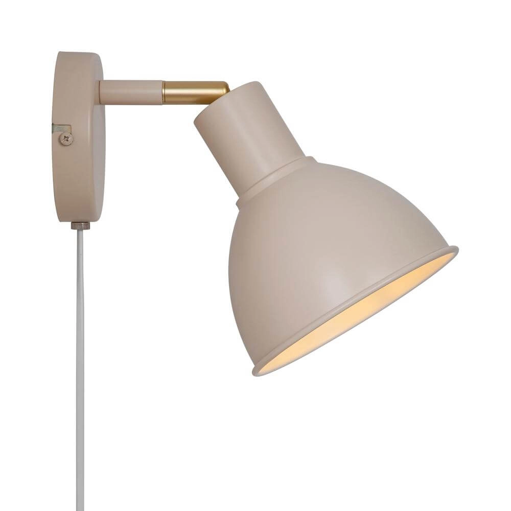 Wandlamp Pop zand bruin
