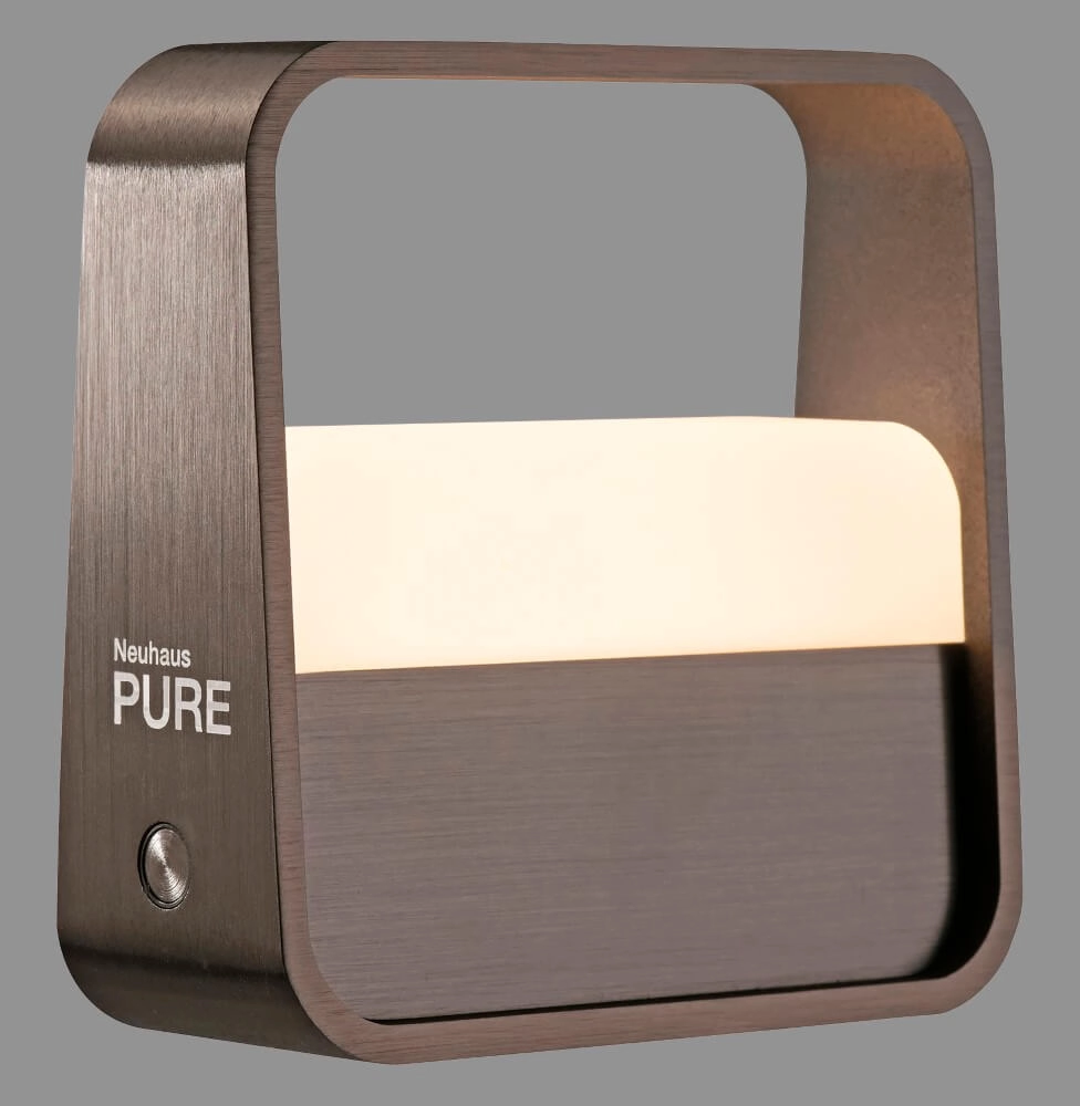 Design tafellamp Pure Go bruin Paul Neuhaus 4012248383384