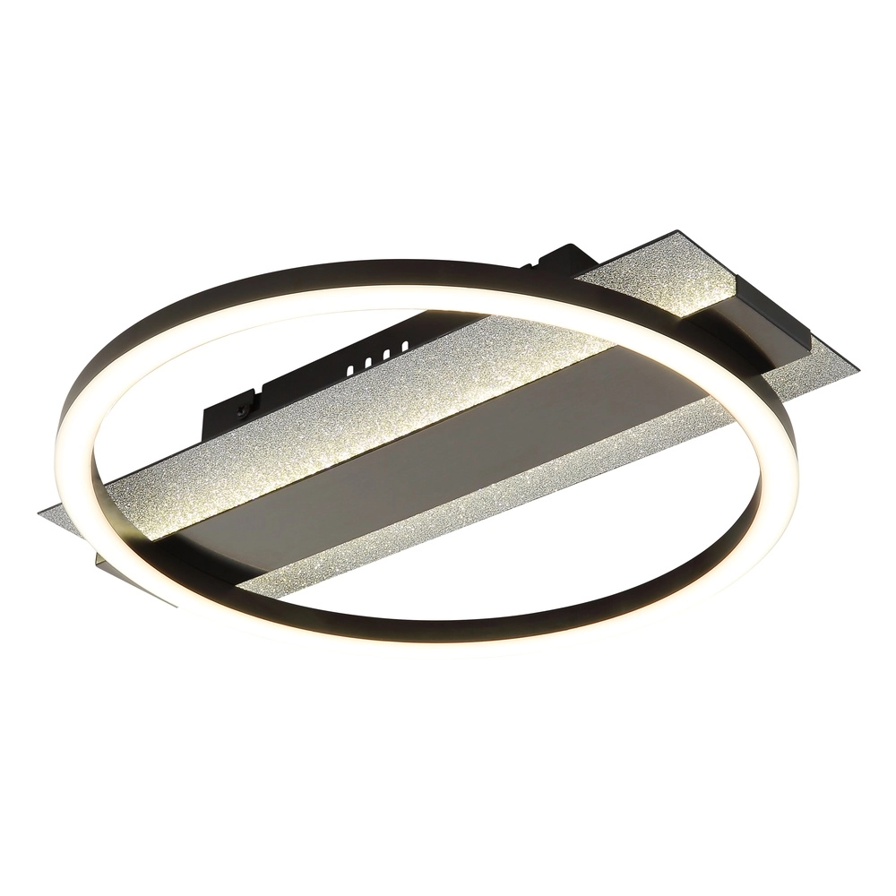 Zwarte plafondlamp Norberto design