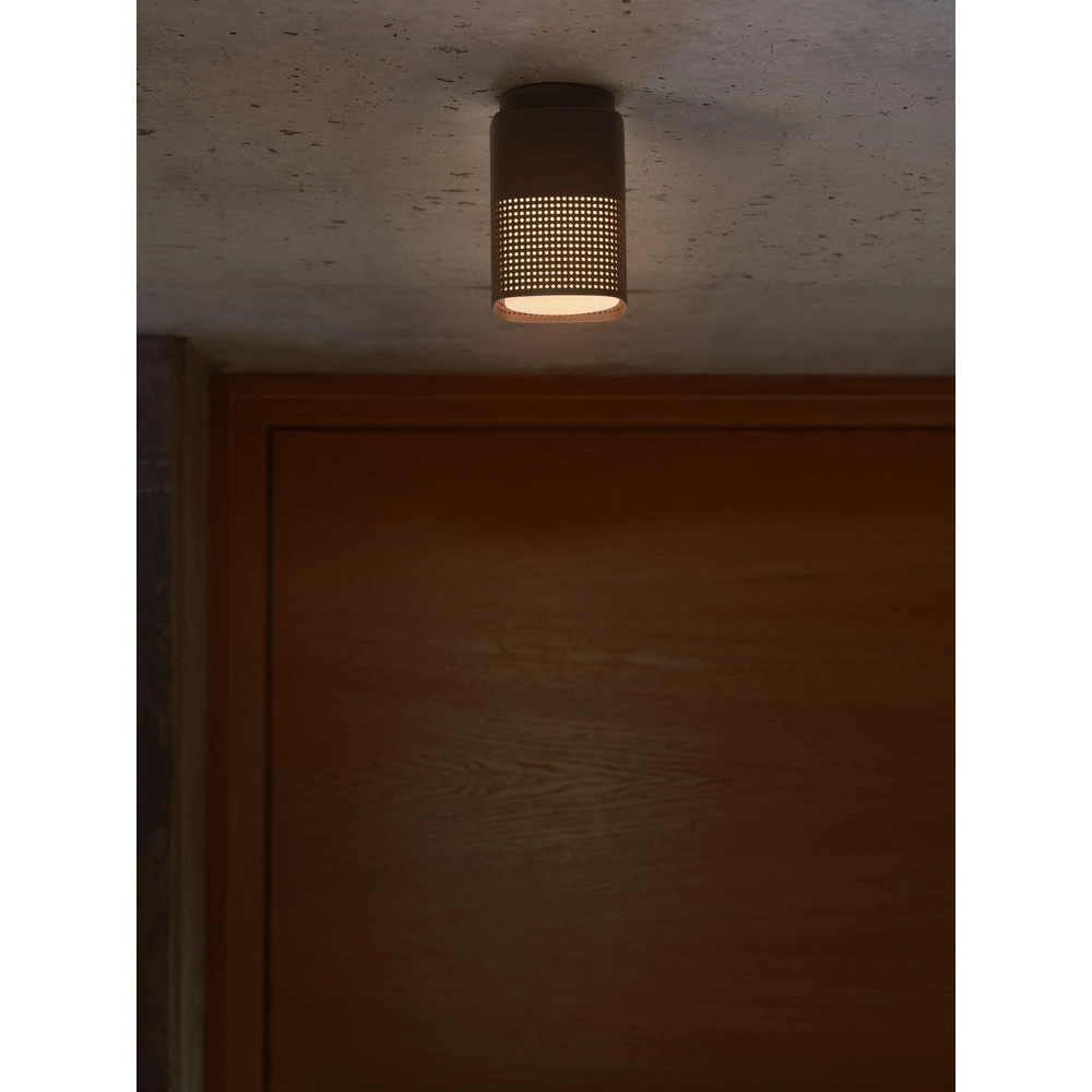 Deense plafondlamp Sidara  zwart