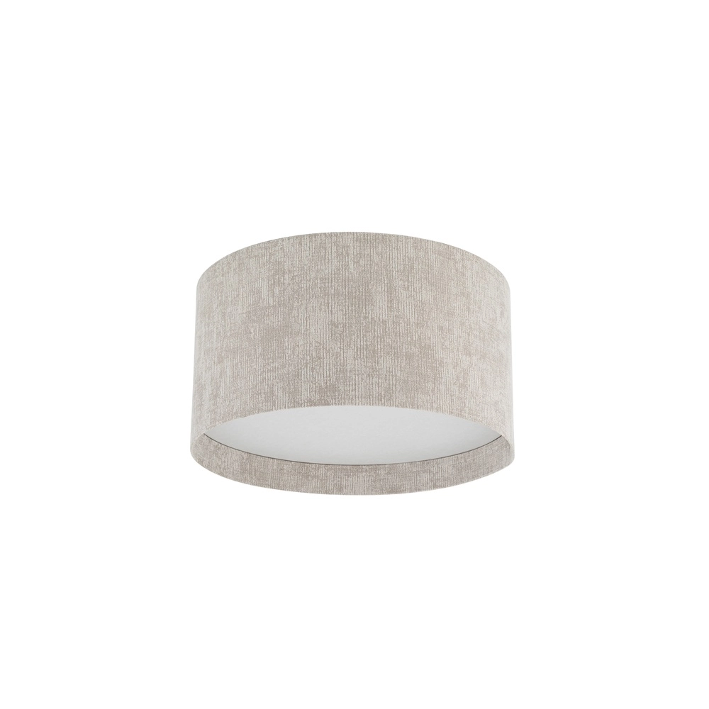 Plafondlamp Cedro zand bruin Ø 35cm