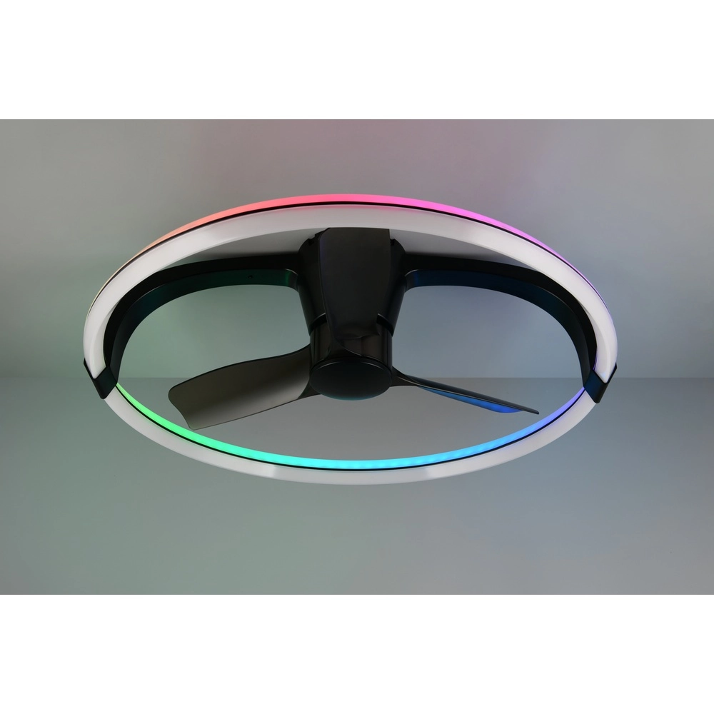 Smarthome ventilator Stockholm zwart Ø 73,5 Tuya Trio 4017807693133
