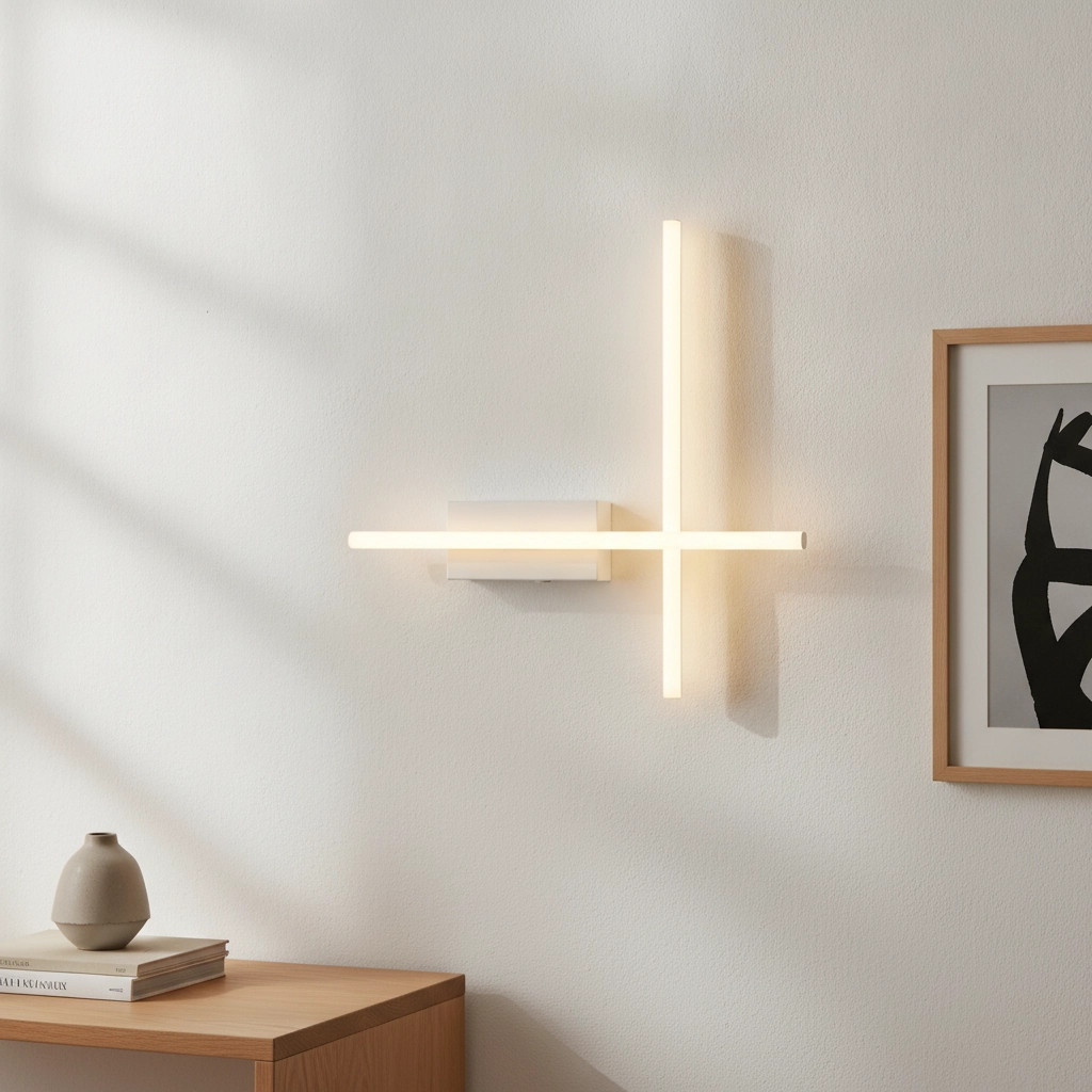 Wandlamp Quam wit