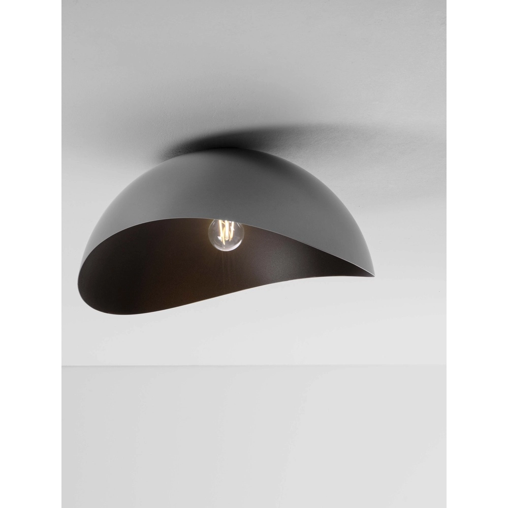 Plafondlamp Opsi zwart Ø 50cm