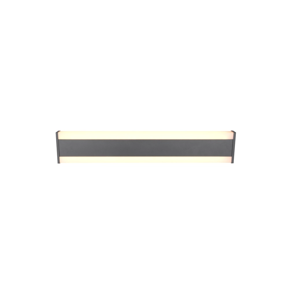 Wandlamp Dawson design antraciet 60cm Trio 4017807603491
