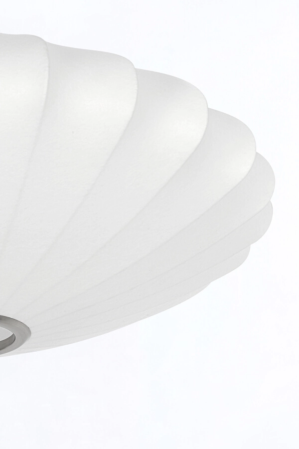Japandi hanglamp Fay Ø 60cm wit Light & Living 8717807760373