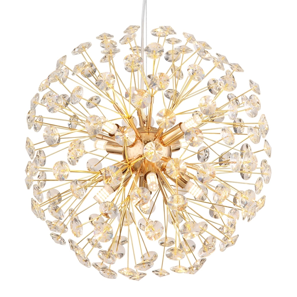 Hanglamp Katrina goud Ø 40cm Globo 9007371478309