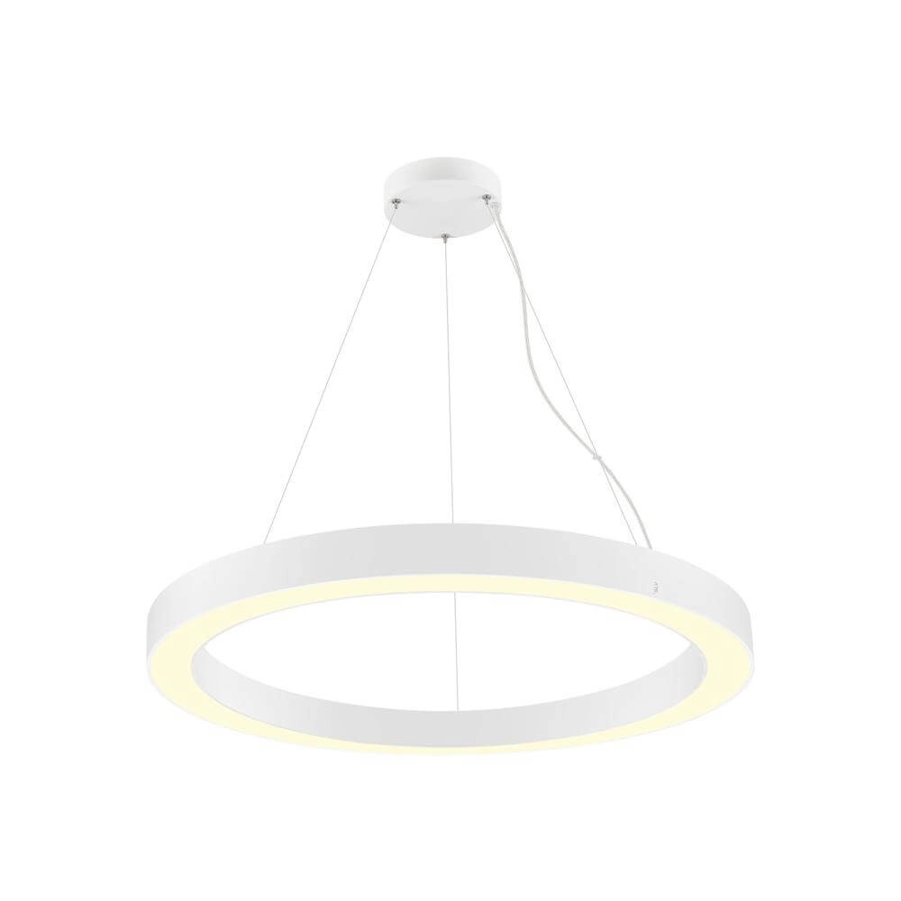 Witte hanglamp Medo Ring 90 Ø 90cm