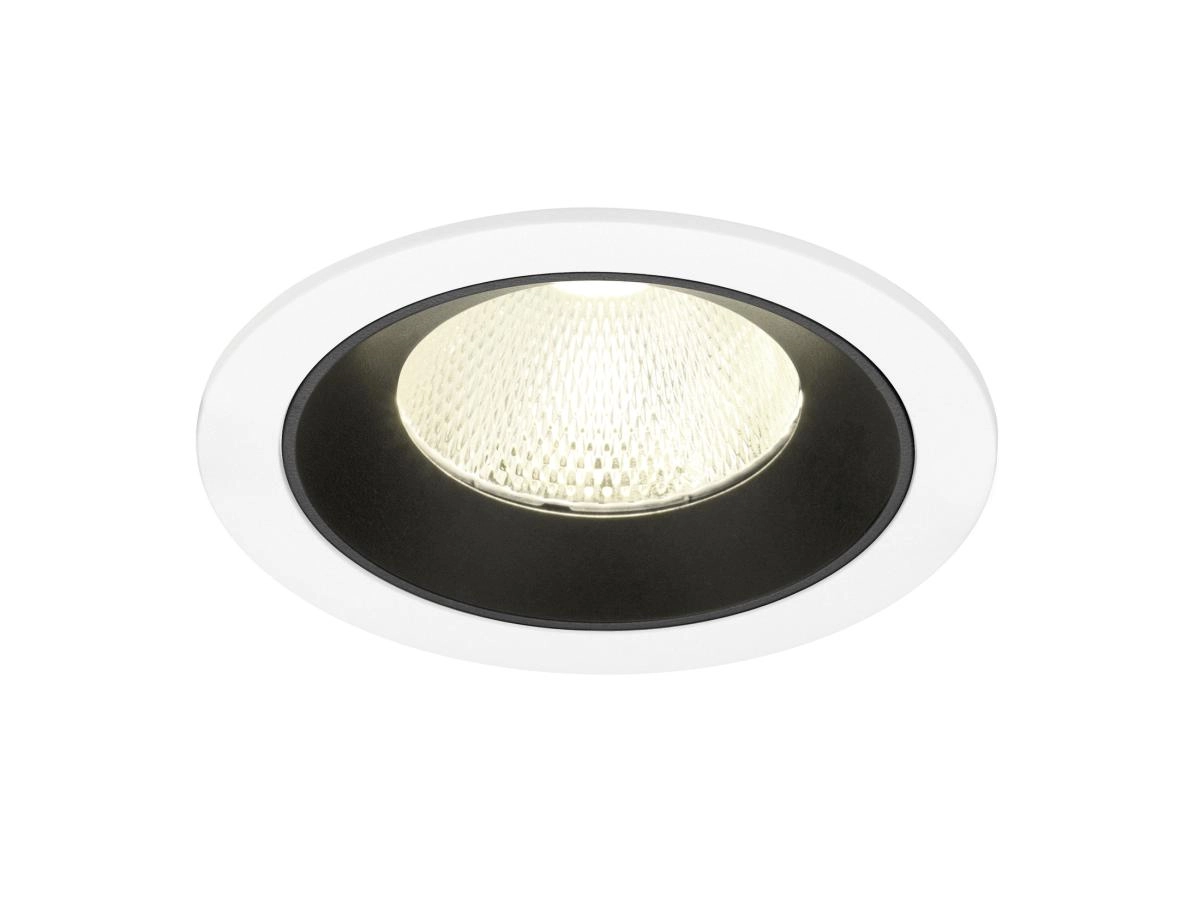 Inbouwspot Numinos L wit/zwart 4000K - 20gr