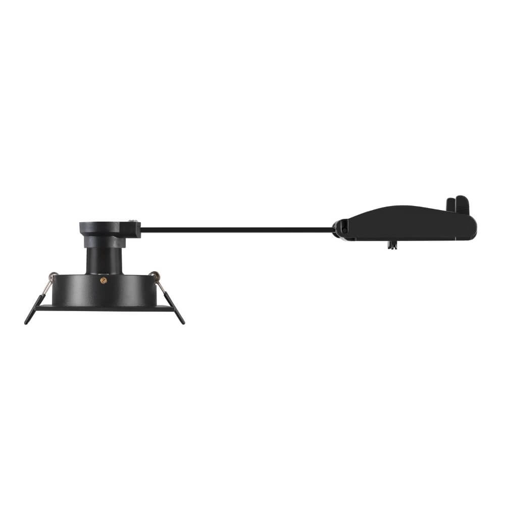 Inbouwspot New Tria 75 vierkant - zwart - GU10 SLV 4024163276115