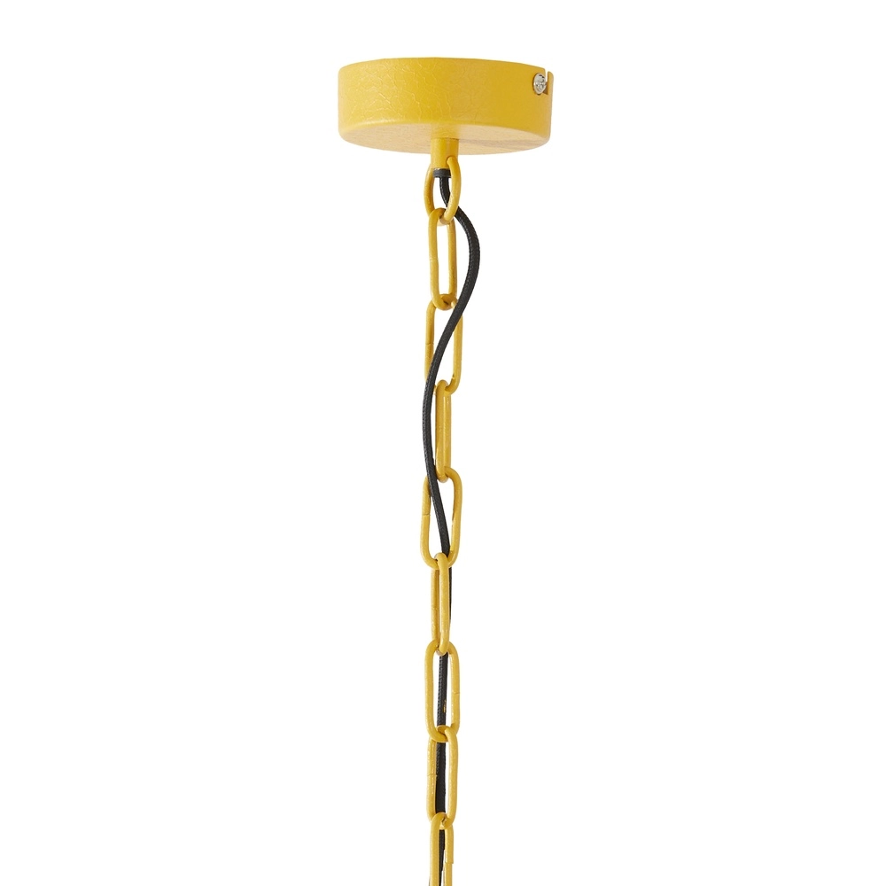 Hanglamp Neiva Ø 46cm - okergeel - 1x E27 Light & Living 8717807807931
