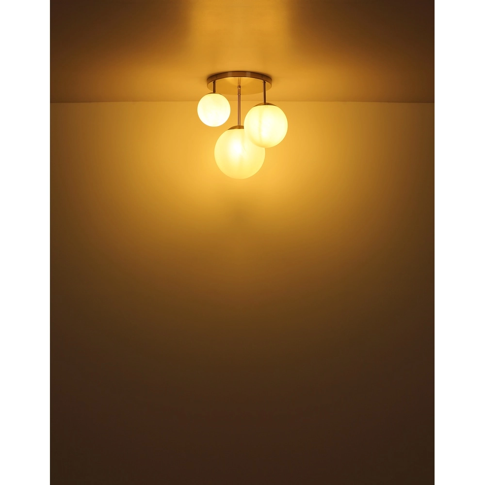Plafondlamp Kop nikkel Globo 9007371519996