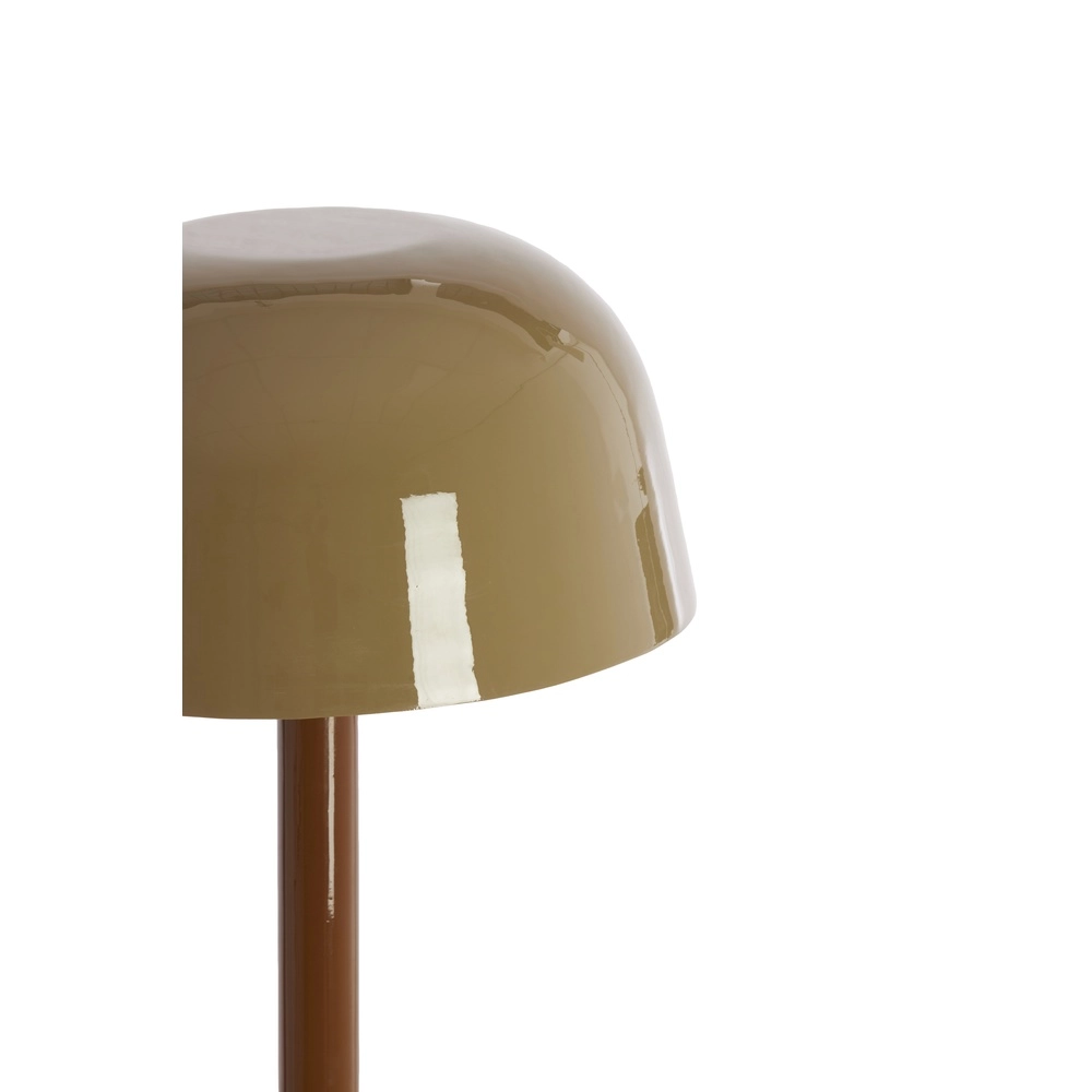 Glazende vloerlamp Marivet bruine tinten Light & Living 8717807816322