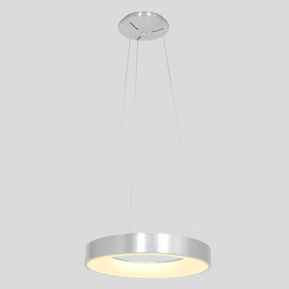 Led hanglamp Ringlede Ø 48cm metaalgrijs Steinhauer 8712746135213