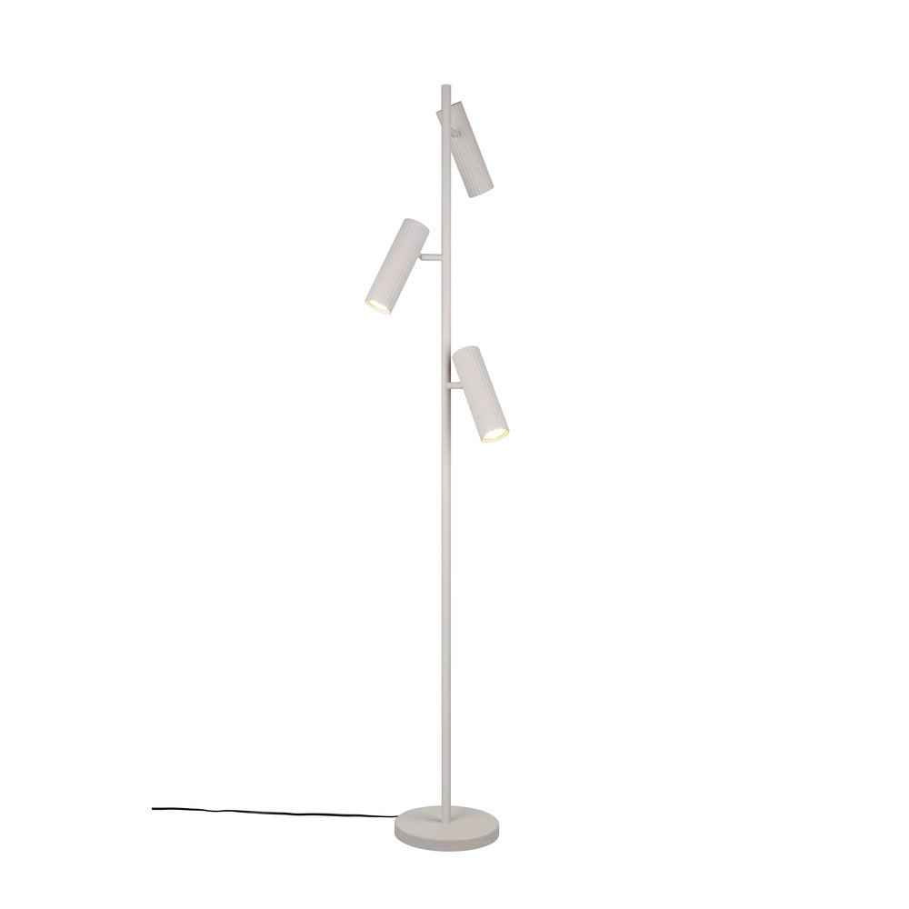 Design vloerlamp Soka grijs