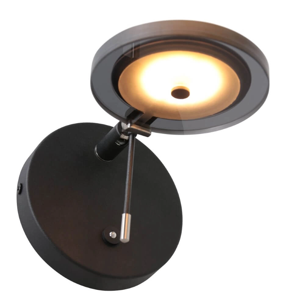 Wand leeslamp Turound zwart Steinhauer 8712746145458