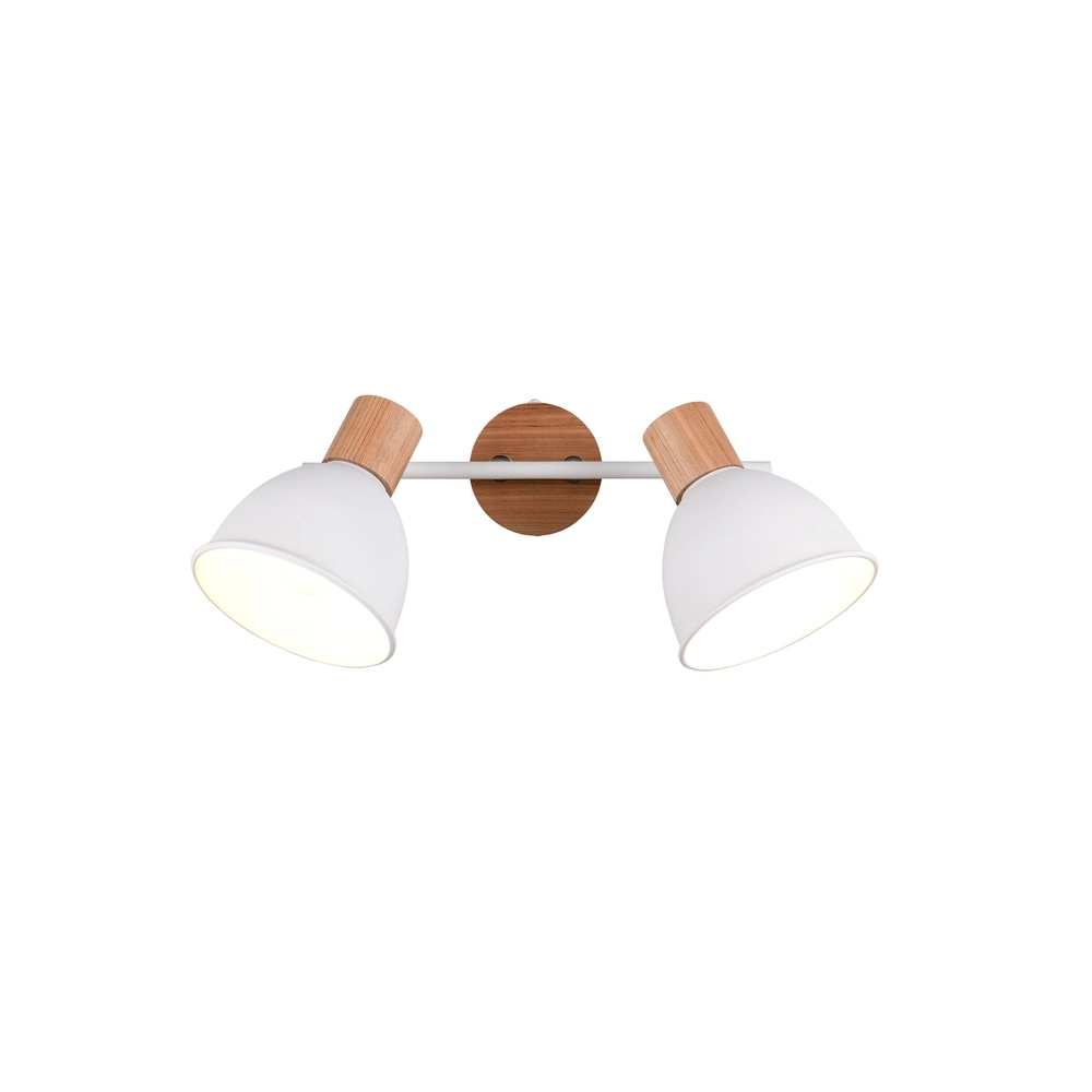 Plafondlamp Delume dubbel wit Trio 4017807672251