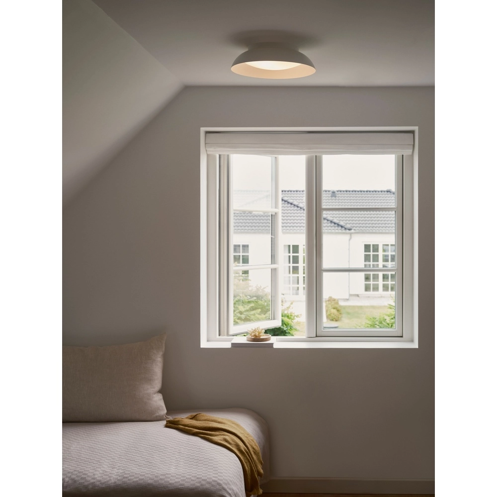 Tijdloze led plafondlamp Nivora Ø 36cm