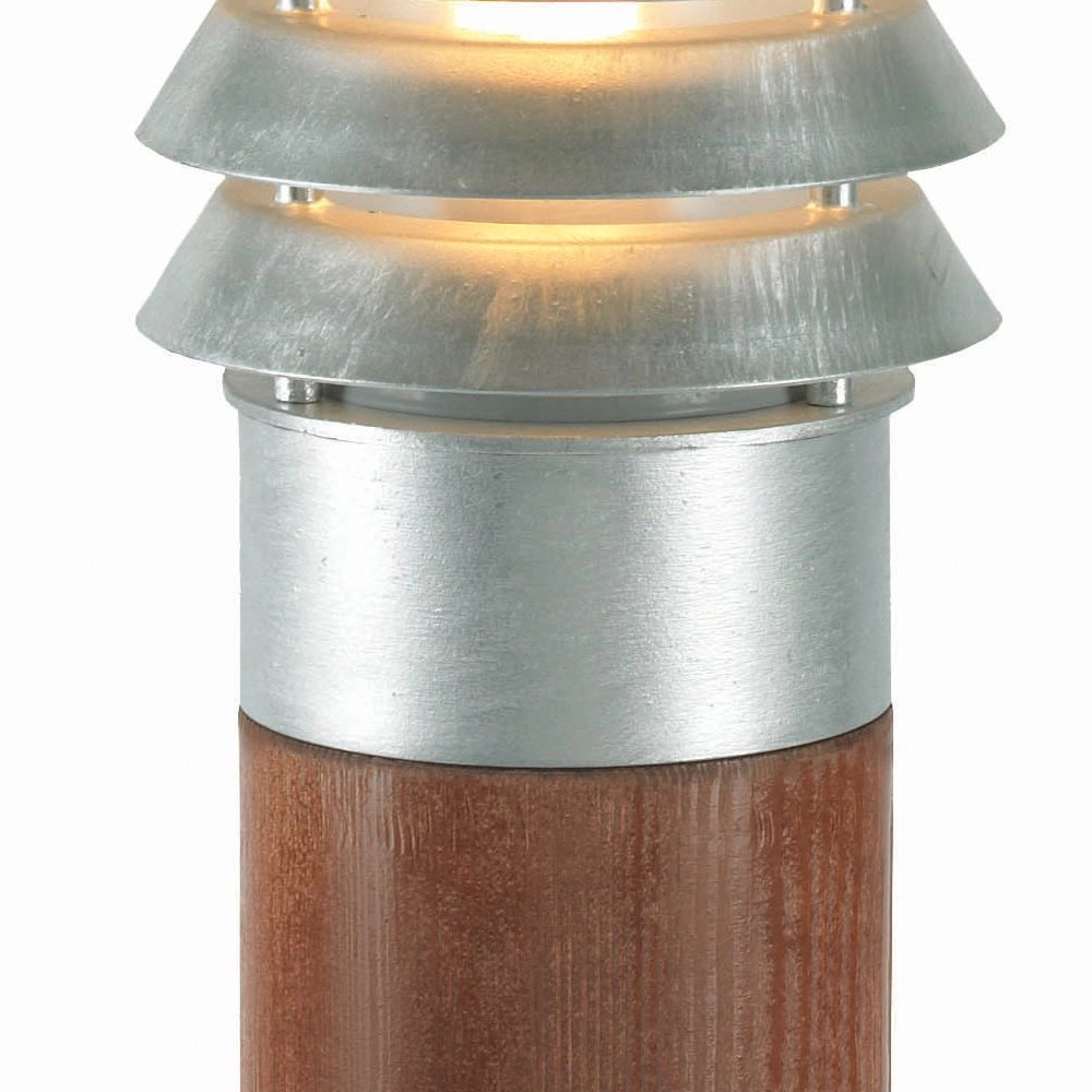Zinken terraslamp Selhalm met hout Franssen 7042891440636