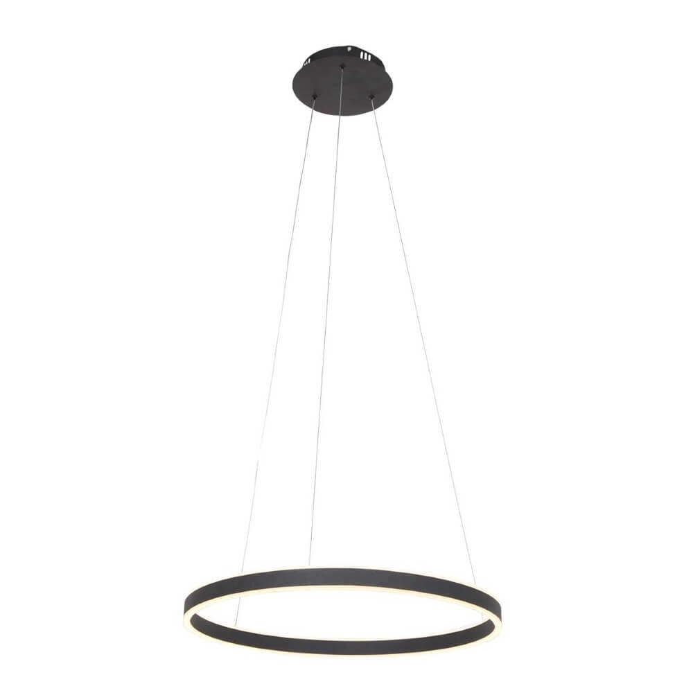 Led hanglamp Ringlux zwart Steinhauer 8712746166811