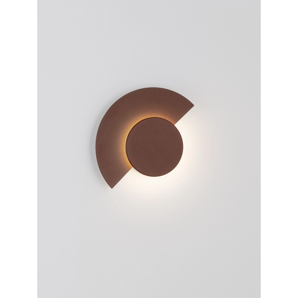 Moderne wandlamp Gloo roestbruin - 2700K