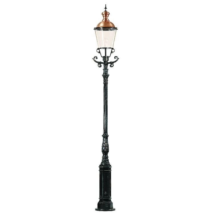 Nostalgische tuinlamp Dusseldorf zwart