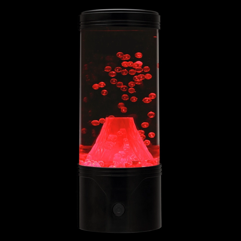 Lavalamp Vulcano zwart Brilliant 4004353477423