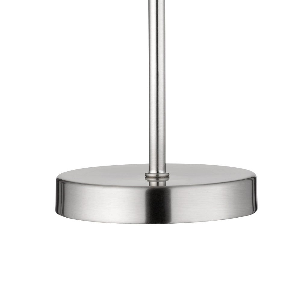 LED tafellamp Queen 24cm metaalgrijs Trio 4017807369533