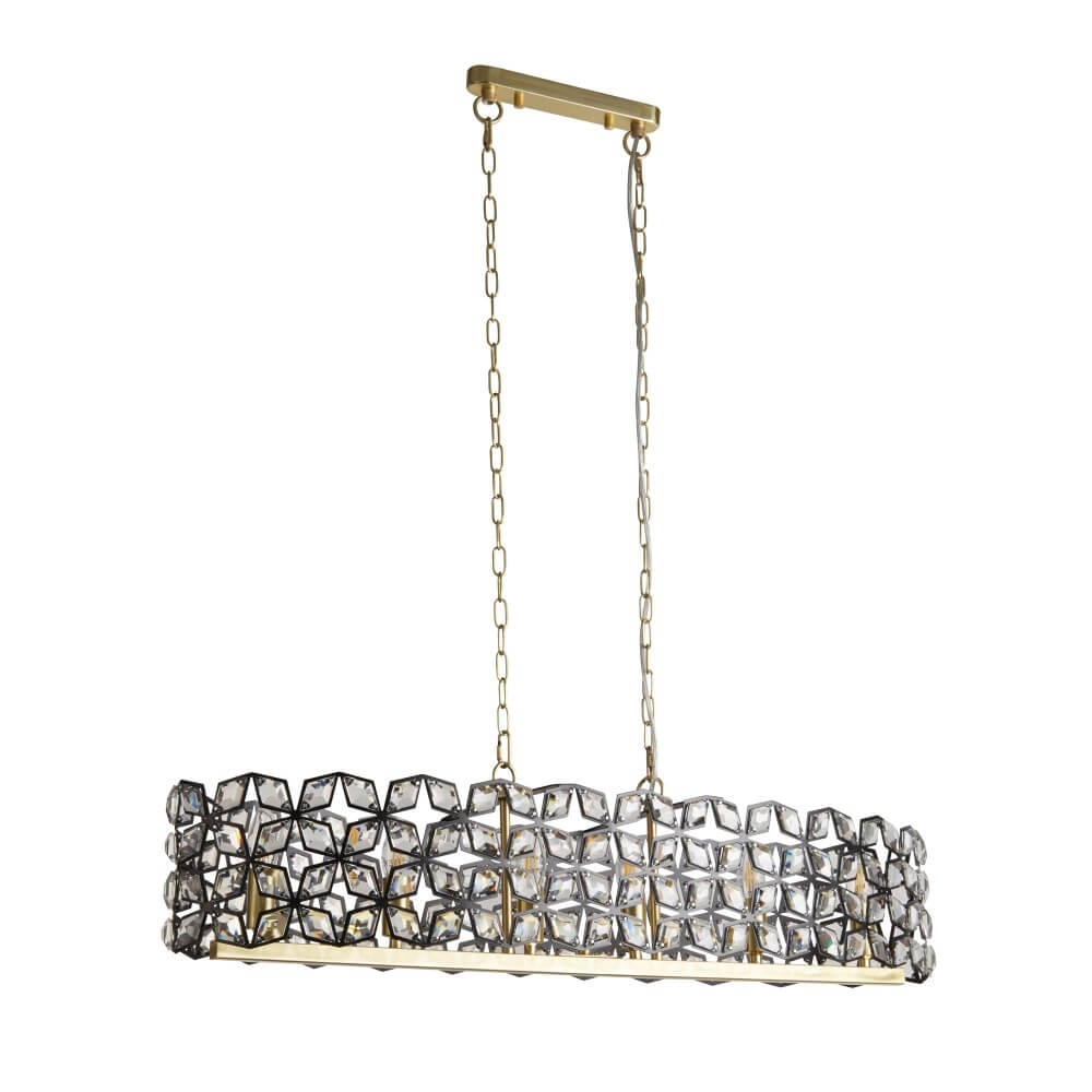 Hanglamp Iris goud