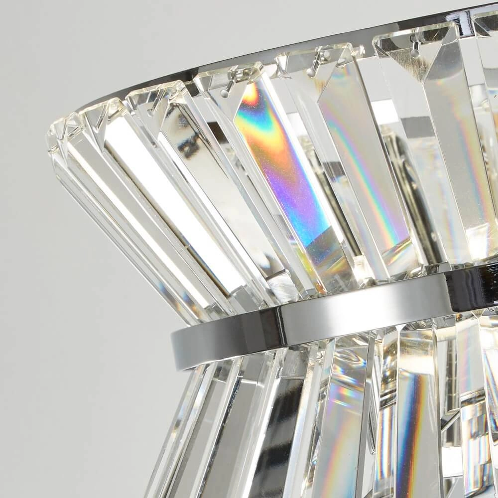 Vloerlamp Uptown chroom Searchlight 5053423244051