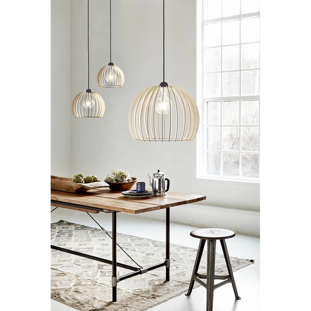 Hanglamp Chino hout Ø 30cm Nordlux 5701581346383