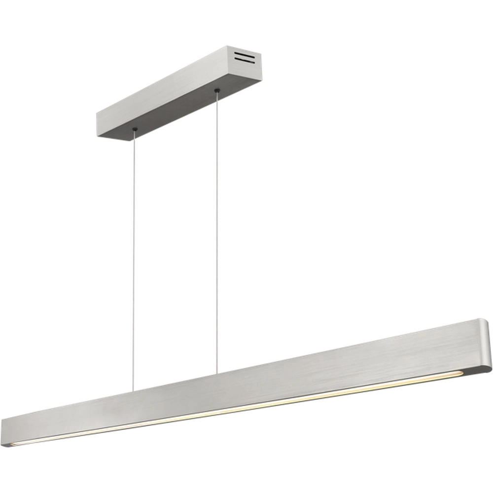 Design hanglamp Atina 130cm mat nikkel