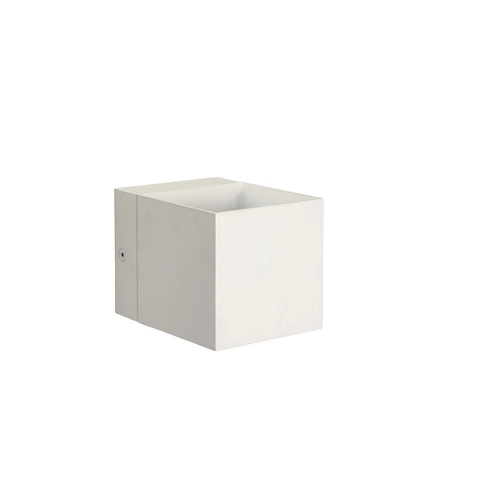 Design wandspot Devi vierkant wit