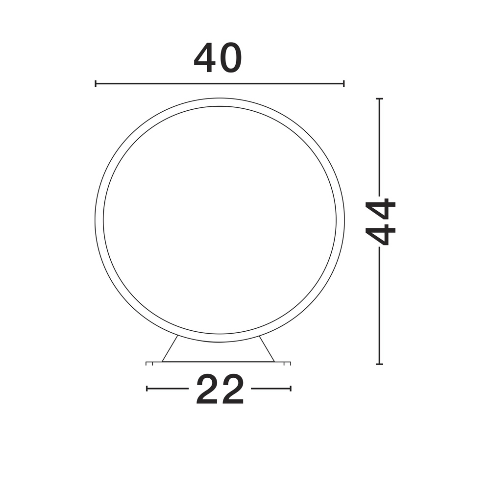 Unieke ringlamp Metro Ø 40cm Lyora 5212017450821