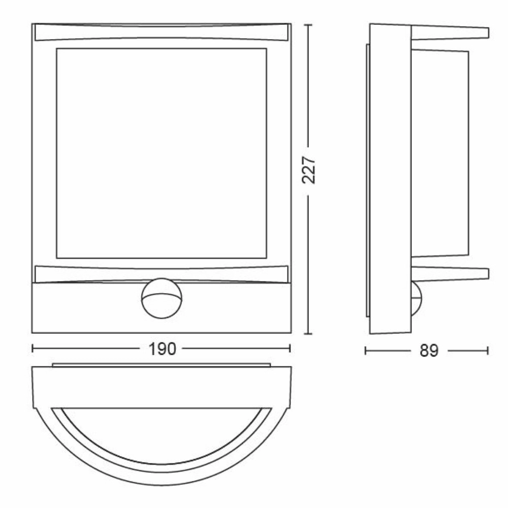 Led schriklamp Samondra Sensor Philips 8718696165942