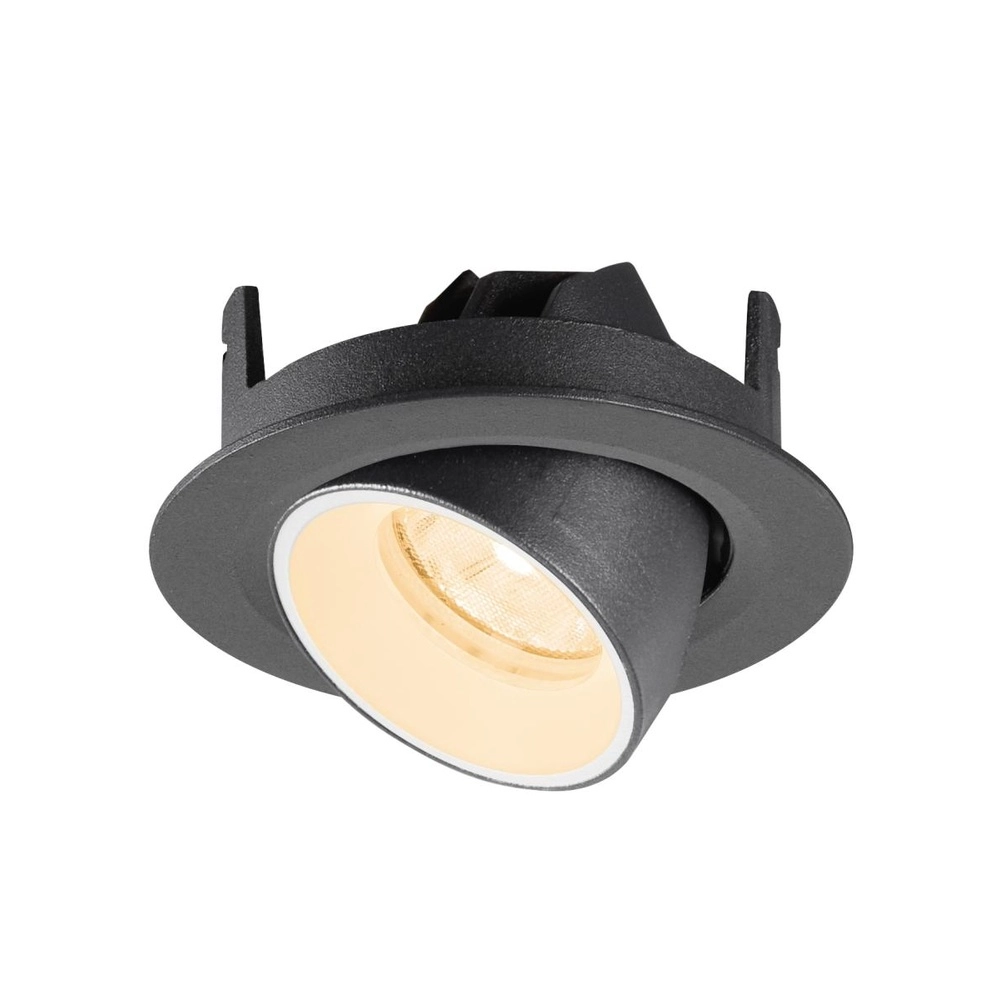 Inbouwspot Numinos Gimble XS zwart/wit 2700K - 20gr SLV 4024163307277