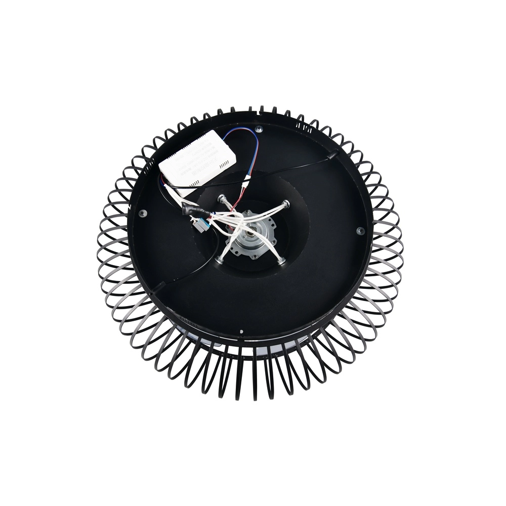 Zwarte ventilator Johanna Ø 61cm Trio 4017807688115