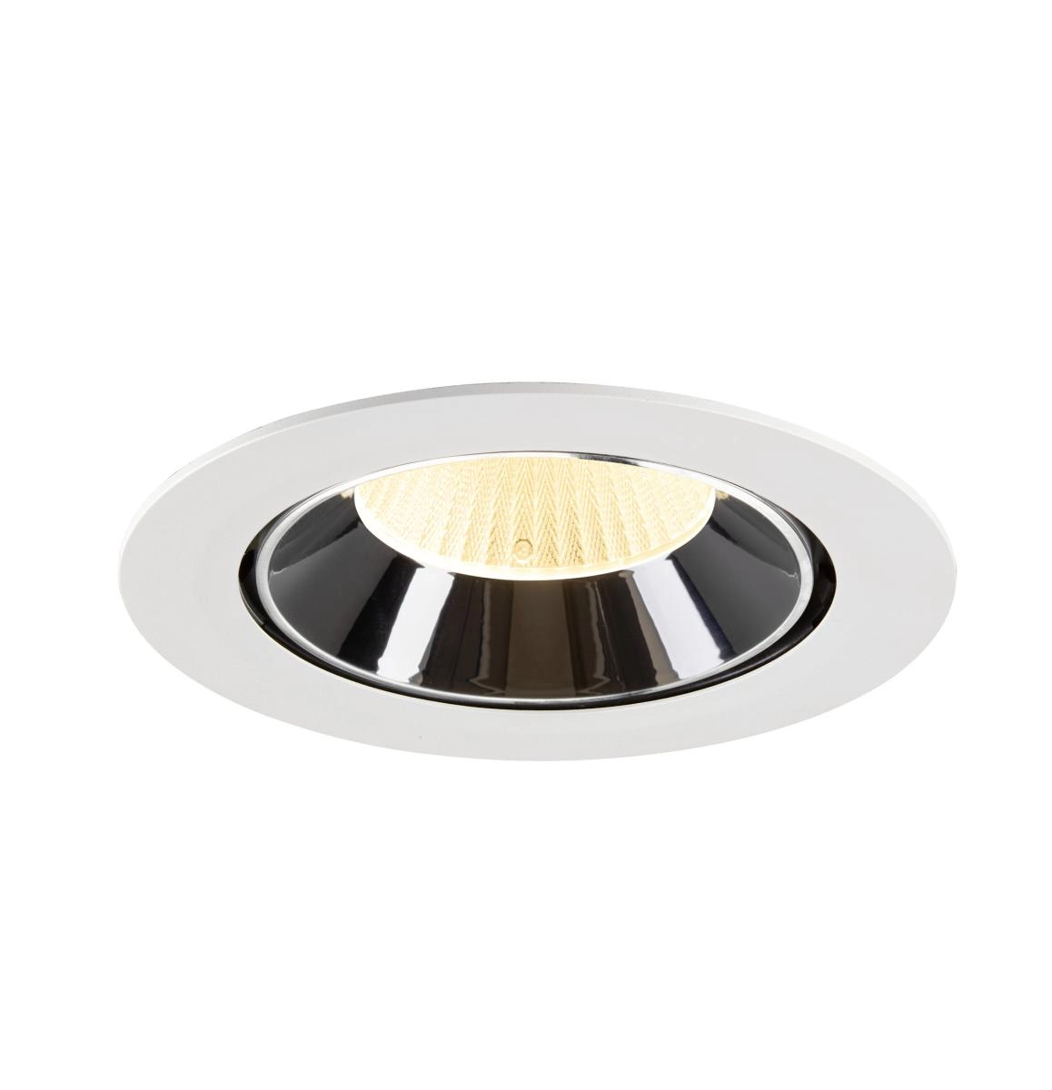 Inbouwspot Numinos Gimble XL wit/chroom 3000K - 40gr SLV 4024163308588